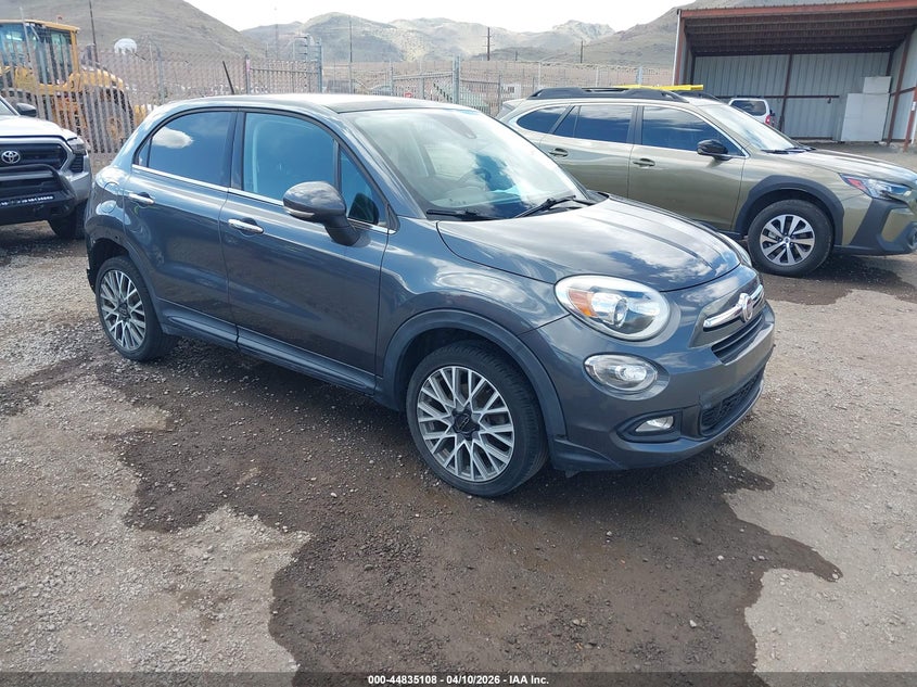 2018 Fiat 500x VIN ZFBCFXDB0JP652208 IAAI salvage auction — REAR END, Salvage Title, sold $1,200 on 2026-08-08 (photo 1)