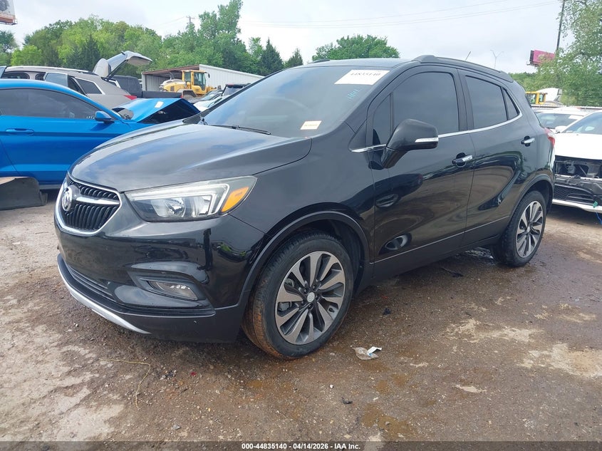 2017 Buick Encore VIN KL4CJBSB1HB098129 IAAI salvage auction — HAIL, Clear (Oklahoma), sold $5,950 on 2026-07-15 (photo 2)