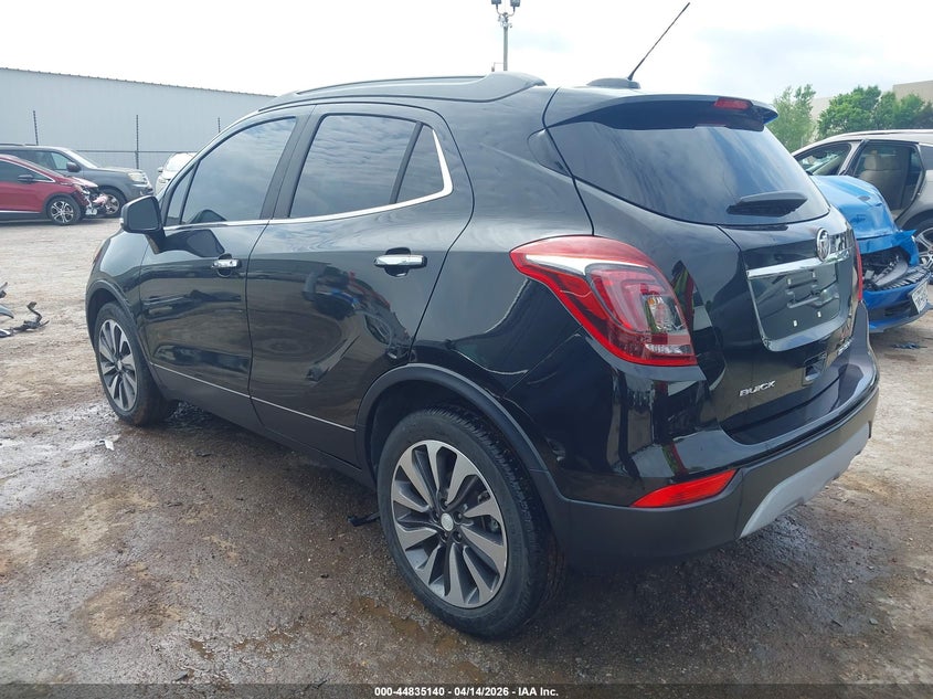 2017 Buick Encore VIN KL4CJBSB1HB098129 IAAI salvage auction — HAIL, Clear (Oklahoma), sold $5,950 on 2026-07-15 (photo 3)