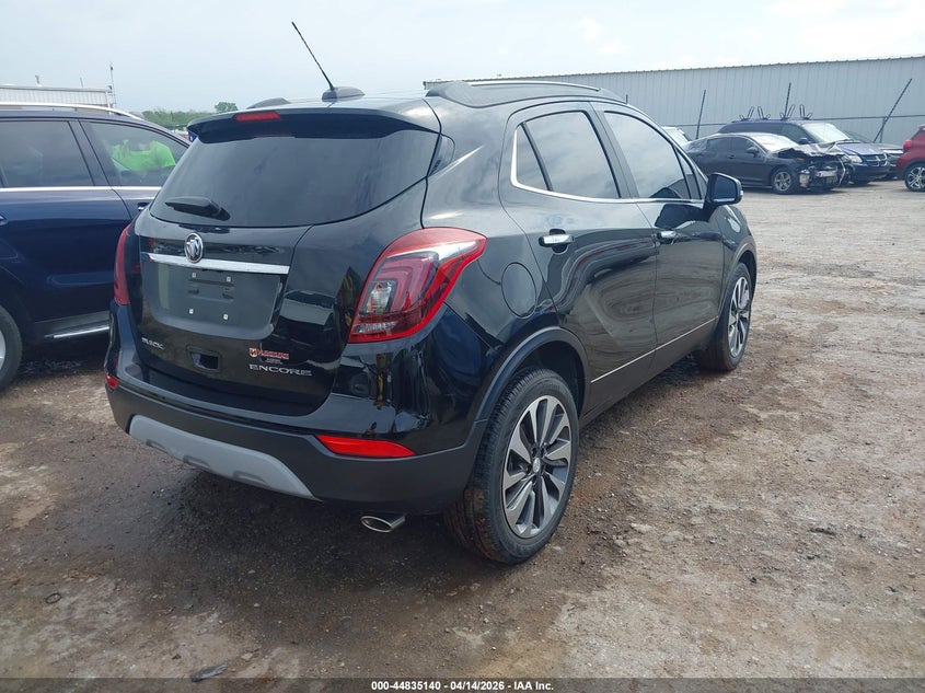 2017 Buick Encore VIN KL4CJBSB1HB098129 IAAI salvage auction — HAIL, Clear (Oklahoma), sold $5,950 on 2026-07-15 (photo 4)