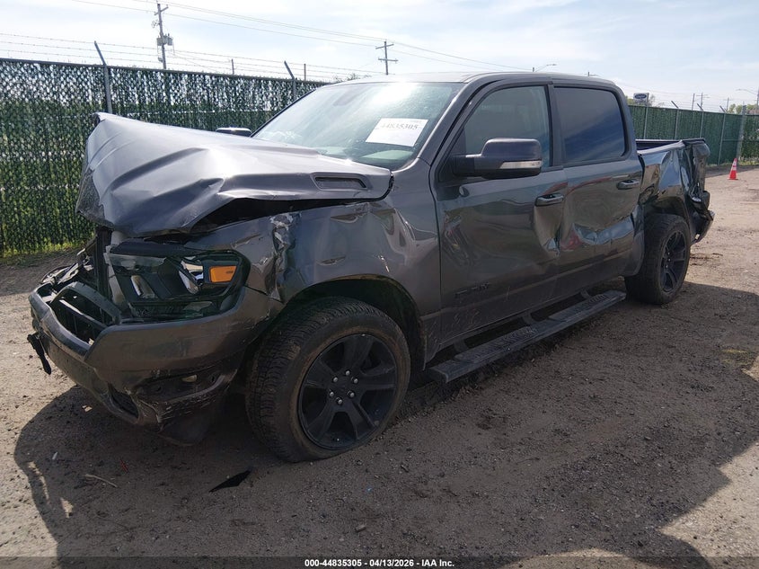 2020 Ram 1500 VIN 1C6SRFFT0LN274493 IAAI salvage auction — FRONT END, Salvage Title, sold $1,550 on 2026-07-24 (photo 2)