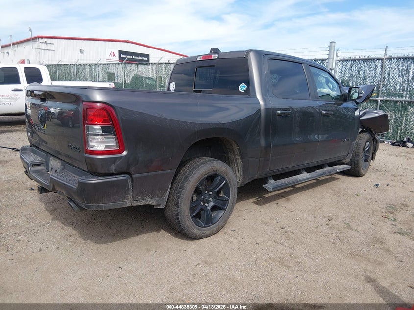 2020 Ram 1500 VIN 1C6SRFFT0LN274493 IAAI salvage auction — FRONT END, Salvage Title, sold $3,050 on 2026-07-24 (photo 4)