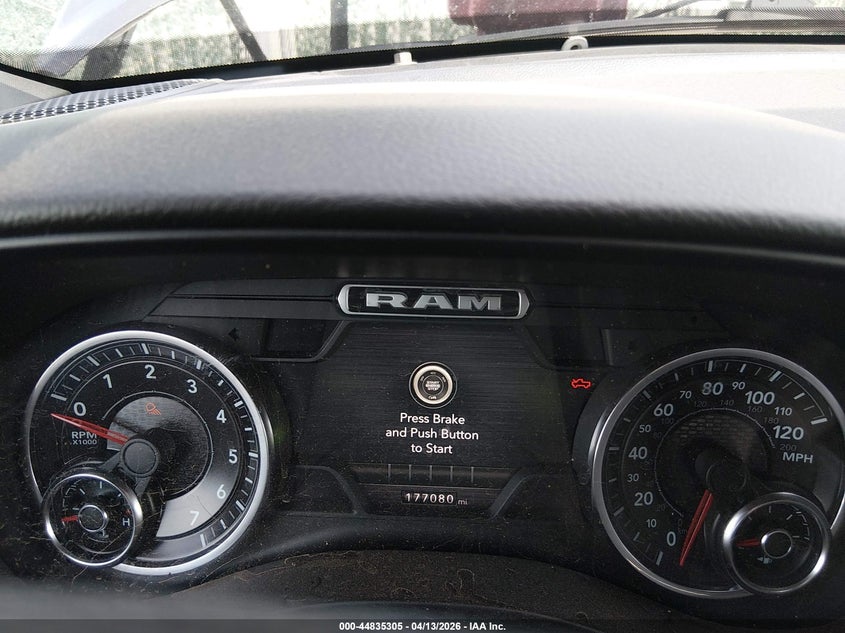 2020 Ram 1500 VIN 1C6SRFFT0LN274493 IAAI salvage auction — FRONT END, Salvage Title, sold $1,550 on 2026-07-24 (photo 7)