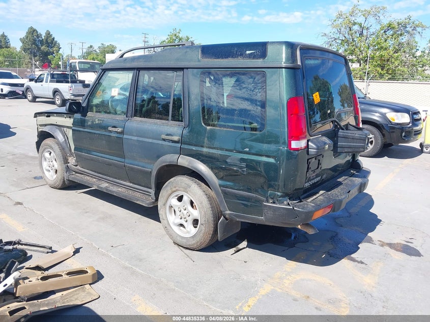 2001 Land rover Discovery VIN SALTY12481A719366 IAAI salvage auction — BIO HAZARD, Salvage (Texas), sold $425 on 2026-07-29 (photo 3)