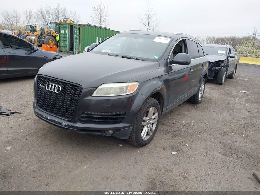 2008 Audi Q7 VIN WA1BY74L08D027972 IAAI salvage auction — REAR END, Salvage (Pennsylvania), sold $550 on 2026-07-07 (photo 2)