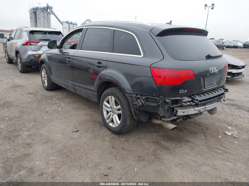 2008 Audi Q7 VIN WA1BY74L08D027972 IAAI salvage auction — REAR END, Salvage (Pennsylvania), sold $550 on 2026-07-07 (photo 3)
