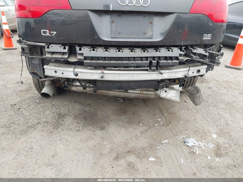 2008 Audi Q7 VIN WA1BY74L08D027972 IAAI salvage auction — REAR END, Salvage (Pennsylvania), sold $550 on 2026-07-07 (photo 6)