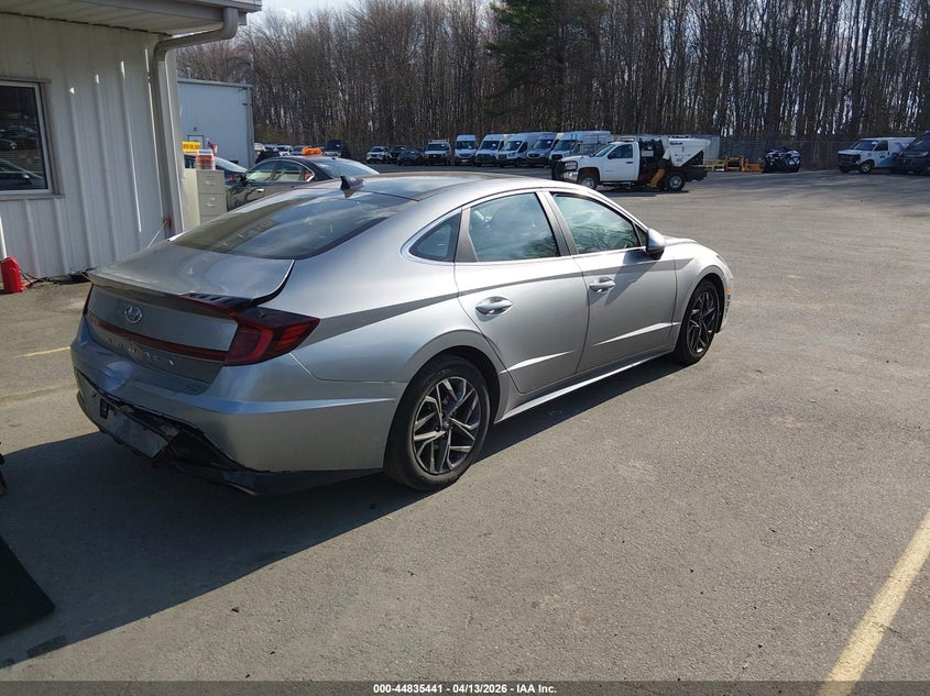 2020 Hyundai Sonata VIN 5NPEF4JA7LH021423 IAAI salvage auction — FRONT & REAR, Wait Title, sold $3,650 on 2026-07-09 (photo 4)