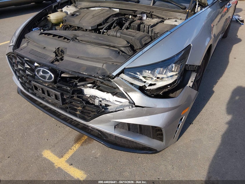2020 Hyundai Sonata VIN 5NPEF4JA7LH021423 IAAI salvage auction — FRONT & REAR, Wait Title, sold $3,650 on 2026-07-09 (photo 6)