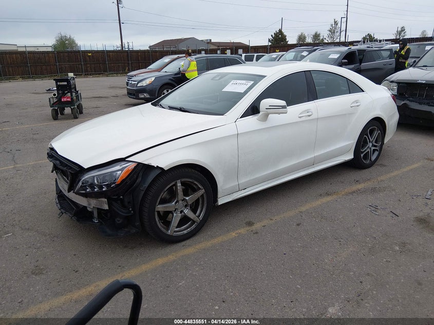 2015 Mercedes-benz Clc-klasse VIN WDDLJ6HB2FA134097 IAAI salvage auction — FRONT END, Salvage (Colorado), sold $2,600 on 2026-07-07 (photo 2)