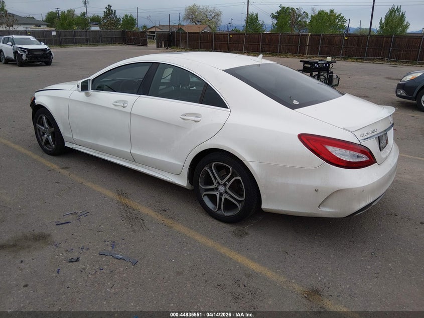 2015 Mercedes-benz Clc-klasse VIN WDDLJ6HB2FA134097 IAAI salvage auction — FRONT END, Salvage (Colorado), sold $2,600 on 2026-07-07 (photo 3)