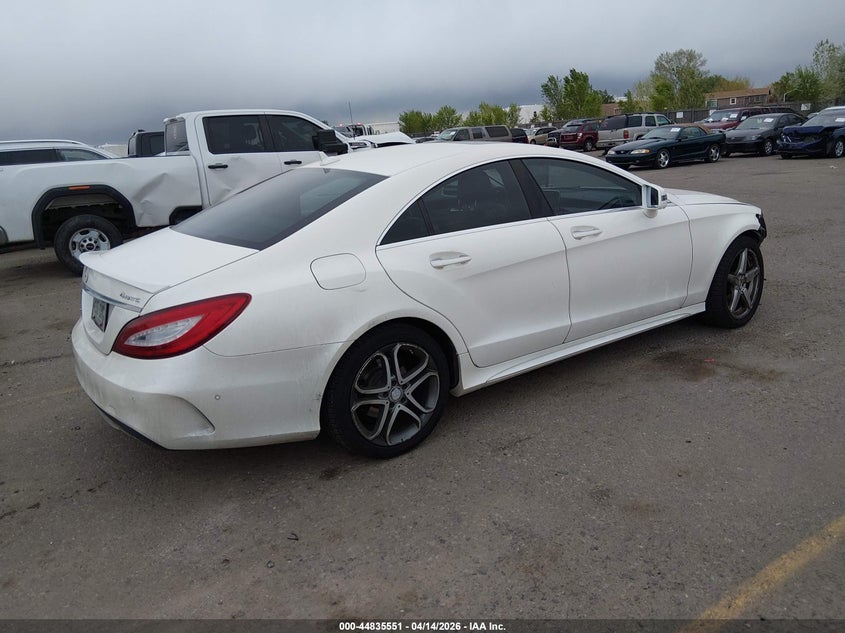 2015 Mercedes-benz Clc-klasse VIN WDDLJ6HB2FA134097 IAAI salvage auction — FRONT END, Salvage (Colorado), sold $2,600 on 2026-07-07 (photo 4)
