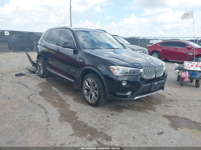 2017 BMW X3 VIN 5UXWX7C35H0W39215 IAAI salvage auction — REAR END, Original (Texas), sold $2,825 on 2026-07-21 (photo 1)