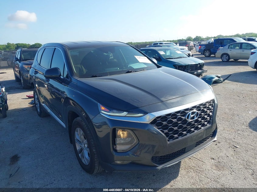 2020 Hyundai Santa fe VIN 5NMS33AD3LH244653 IAAI salvage auction — REAR END, Original (Texas), sold $6,450 on 2026-07-18 (photo 1)