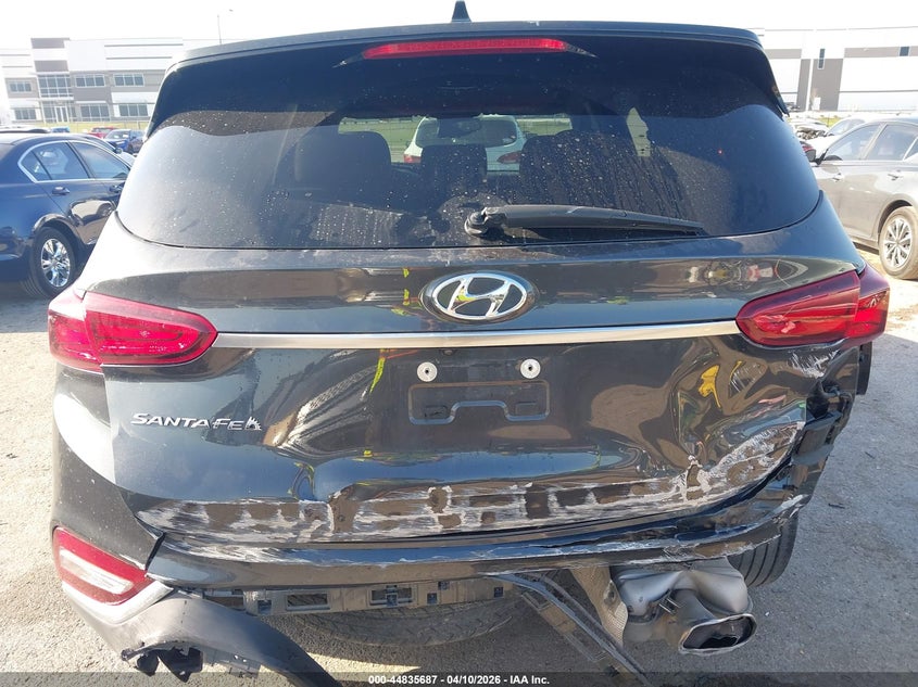 2020 Hyundai Santa fe VIN 5NMS33AD3LH244653 IAAI salvage auction — REAR END, Original (Texas), sold $6,450 on 2026-07-18 (photo 6)