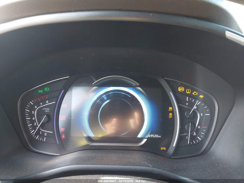 2020 Hyundai Santa fe VIN 5NMS33AD3LH244653 IAAI salvage auction — REAR END, Original (Texas), sold $6,450 on 2026-07-18 (photo 7)