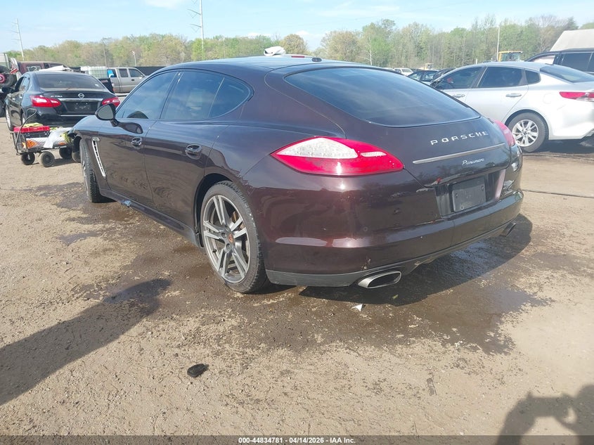 2013 Porsche Panamera VIN WP0AA2A74DL016523 IAAI salvage auction — LEFT FRONT, Wait Title, sold $675 on 2026-07-22 (photo 3)