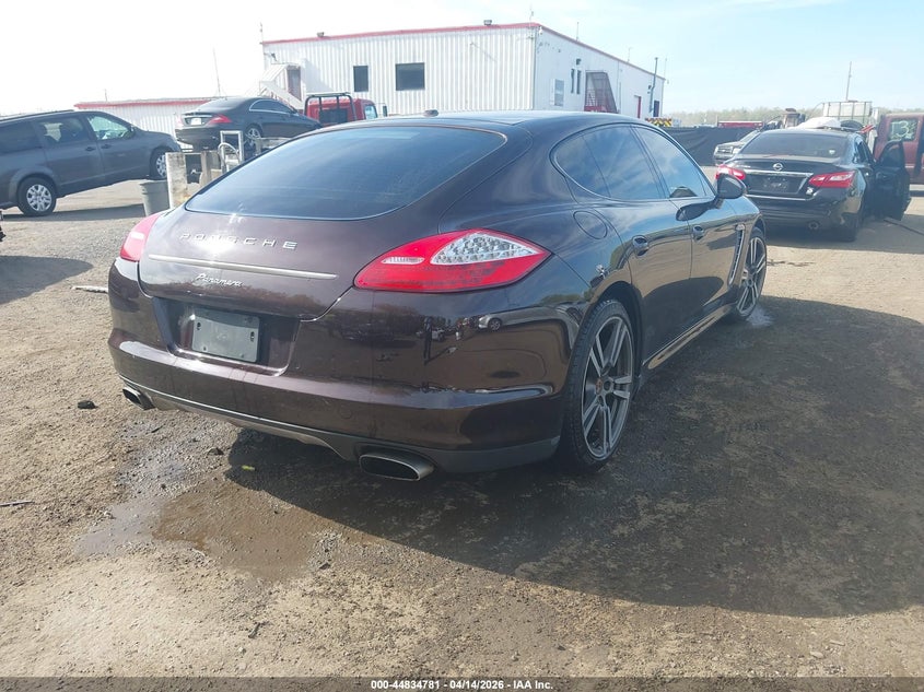 2013 Porsche Panamera VIN WP0AA2A74DL016523 IAAI salvage auction — LEFT FRONT, Wait Title, sold $675 on 2026-07-22 (photo 4)