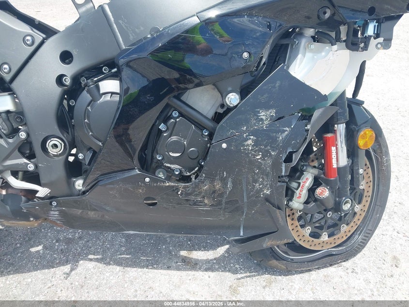 2025 Kawasaki Zx VIN JKBZXVM11SA009974 IAAI salvage auction — ALL OVER, Wait Title, sold $1,150 on 2026-07-21 (photo 8)
