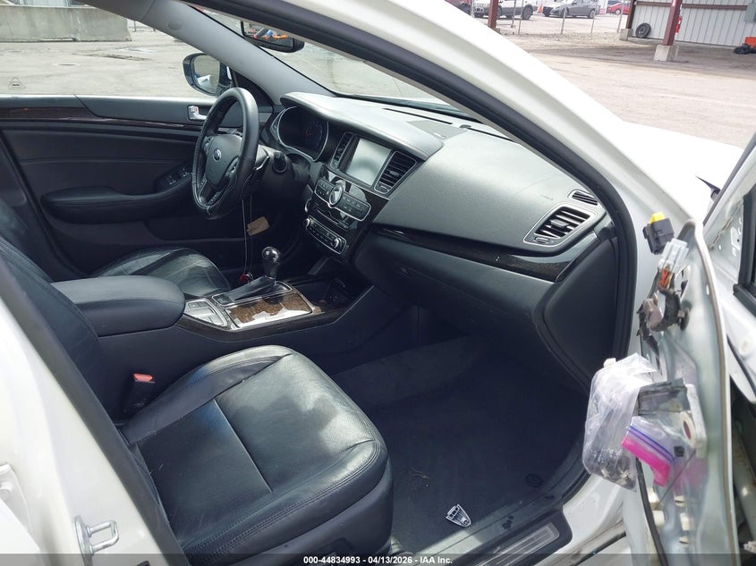 2016 Kia Cadenza VIN KNALN4D73G5213578 IAAI salvage auction — FRONT END, Salvage Title, sold $1,750 on 2026-07-08 (photo 5)