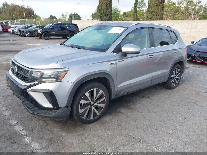 2023 Volkswagen Taos VIN 3VVYX7B22PM302209 IAAI salvage auction — RIGHT FRONT, Salvage Title, sold $7,900 on 2026-07-23 (photo 2)