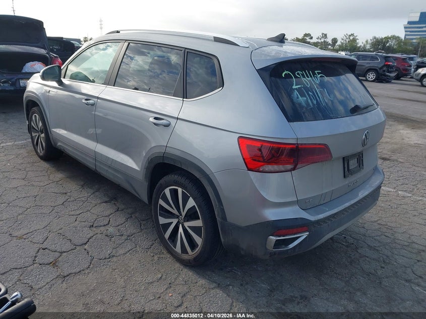 2023 Volkswagen Taos VIN 3VVYX7B22PM302209 IAAI salvage auction — RIGHT FRONT, Salvage Title, sold $7,900 on 2026-07-23 (photo 3)