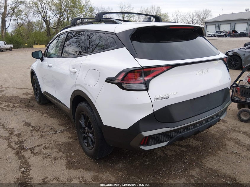 2023 Kia Sportage VIN 5XYK7CAFXPG071770 IAAI salvage auction — FRONT END, Salvage (Indiana), sold $7,500 on 2026-07-12 (photo 3)