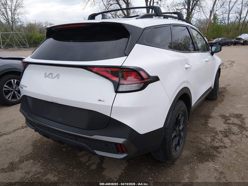 2023 Kia Sportage VIN 5XYK7CAFXPG071770 IAAI salvage auction — FRONT END, Salvage (Indiana), sold $7,500 on 2026-07-12 (photo 4)