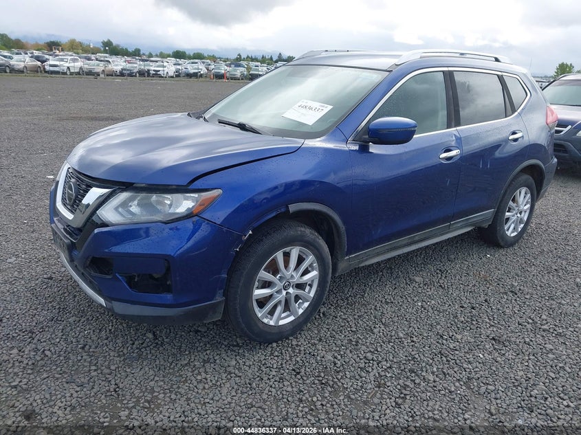 2018 Nissan Rogue VIN KNMAT2MV1JP597200 IAAI salvage auction — REAR END, Salvage (Oregon), sold $850 on 2026-07-06 (photo 2)