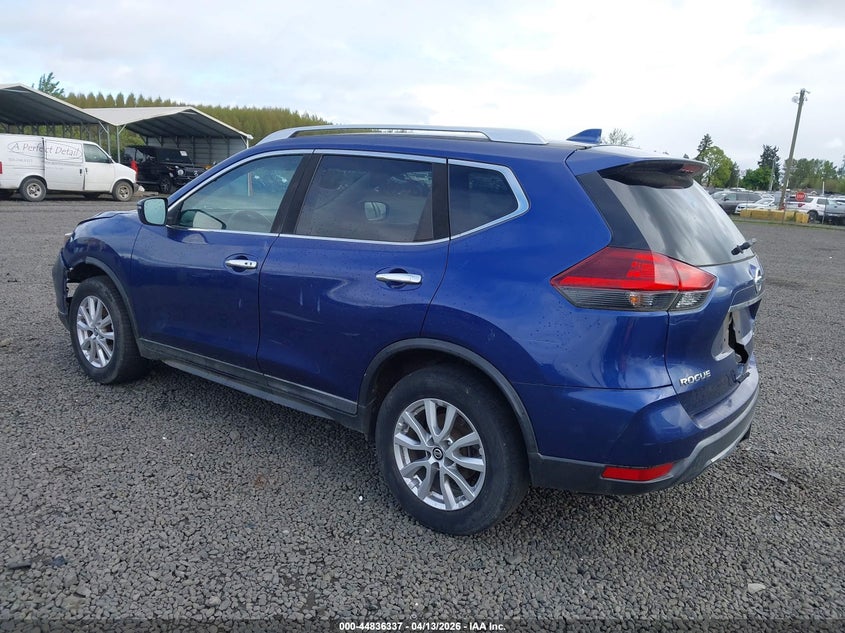 2018 Nissan Rogue VIN KNMAT2MV1JP597200 IAAI salvage auction — REAR END, Salvage (Oregon), sold $850 on 2026-07-06 (photo 3)