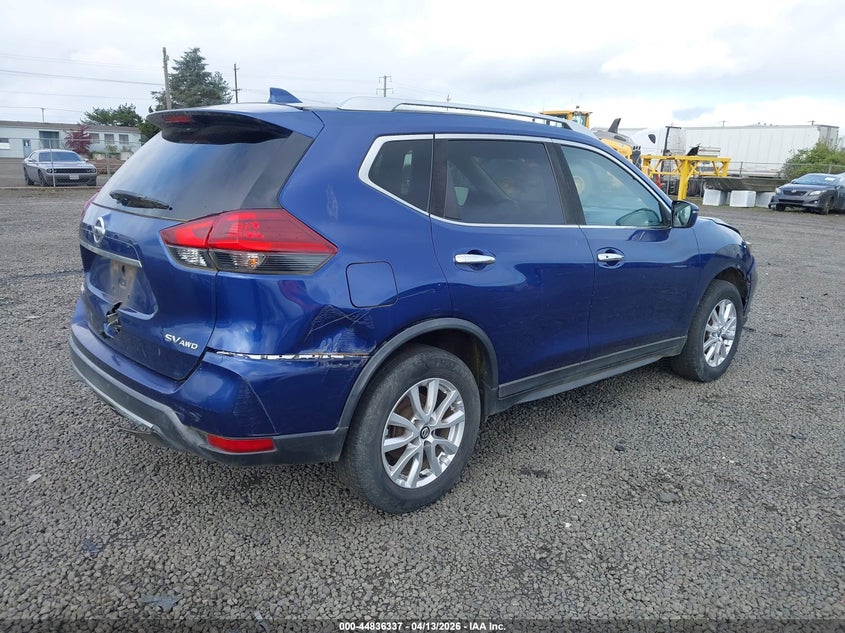 2018 Nissan Rogue VIN KNMAT2MV1JP597200 IAAI salvage auction — REAR END, Salvage (Oregon), sold $850 on 2026-07-06 (photo 4)