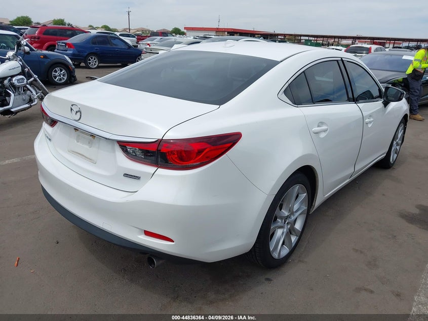 2016 Mazda VIN JM1GJ1V53G1455404 IAAI salvage auction — LEFT FRONT, Salvage Title, sold $2,300 on 2026-08-01 (photo 4)