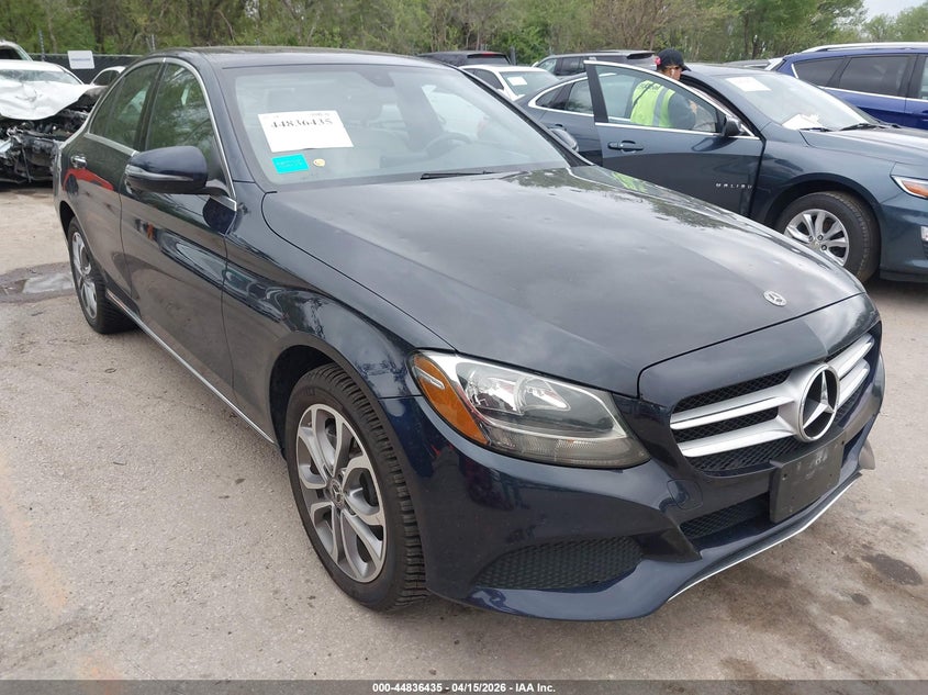 2018 Mercedes-benz C-klasse VIN 55SWF4KB5JU254299 — IAAI salvage auction photo