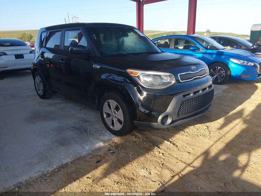 2015 Kia Soul VIN KNDJN2A20F7211071 IAAI salvage auction — FRONT END, Clear (Florida), sold $625 on 2026-07-07 (photo 1)