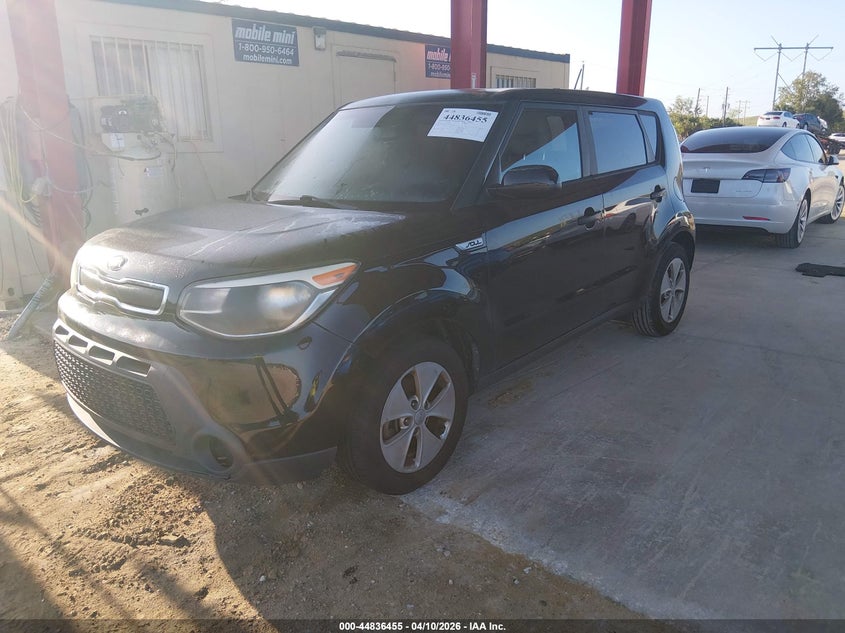 2015 Kia Soul VIN KNDJN2A20F7211071 IAAI salvage auction — FRONT END, Clear (Florida), sold $625 on 2026-07-07 (photo 2)