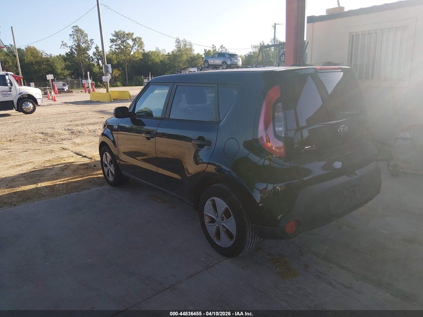 2015 Kia Soul VIN KNDJN2A20F7211071 IAAI salvage auction — FRONT END, Clear (Florida), sold $625 on 2026-07-07 (photo 3)