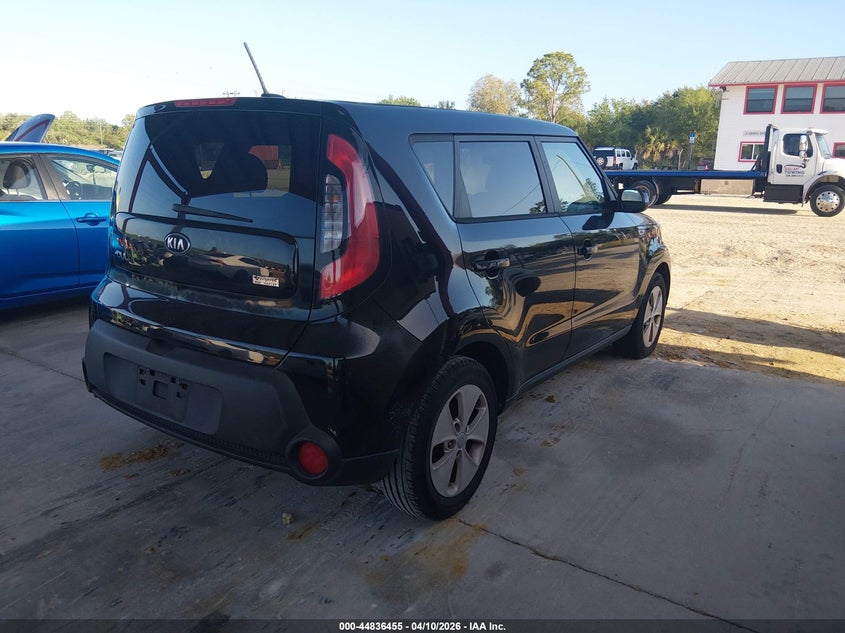 2015 Kia Soul VIN KNDJN2A20F7211071 IAAI salvage auction — FRONT END, Clear (Florida), sold $625 on 2026-07-07 (photo 4)
