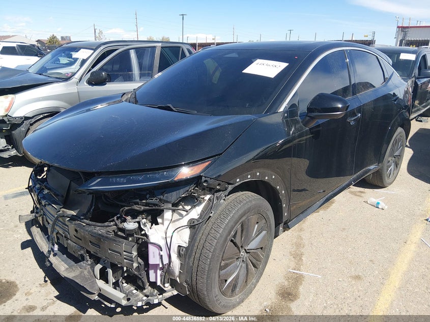 2024 Nissan Ariya VIN JN1BF0BA1RM436197 IAAI salvage auction — FRONT END, Wait Title, sold $10,300 on 2026-08-13 (photo 2)