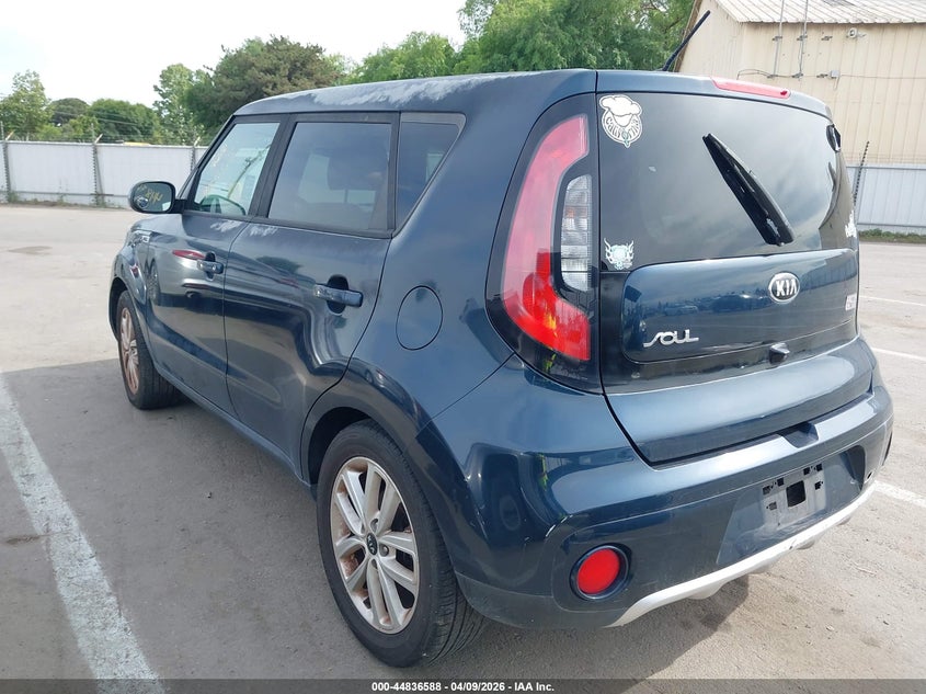 2017 Kia Soul VIN KNDJP3A58H7446640 IAAI salvage auction — NORMAL WEAR, Salvage (Texas), sold $400 on 2026-07-28 (photo 3)