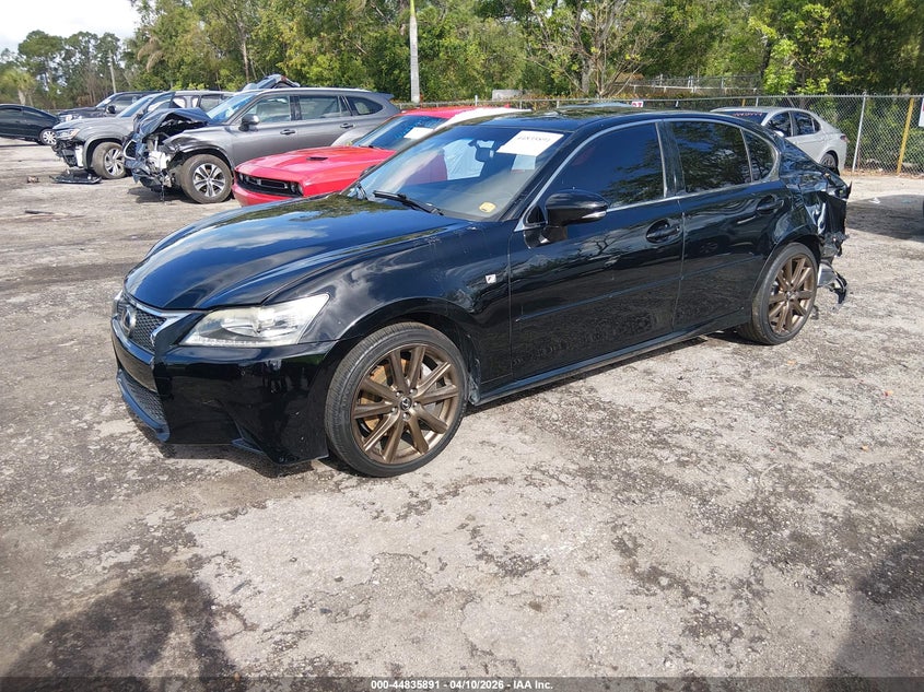 2015 Lexus Gs VIN JTHCE1BL9FA008675 IAAI salvage auction — REAR END, Rebuildable (Florida), sold $4,800 on 2026-07-21 (photo 2)