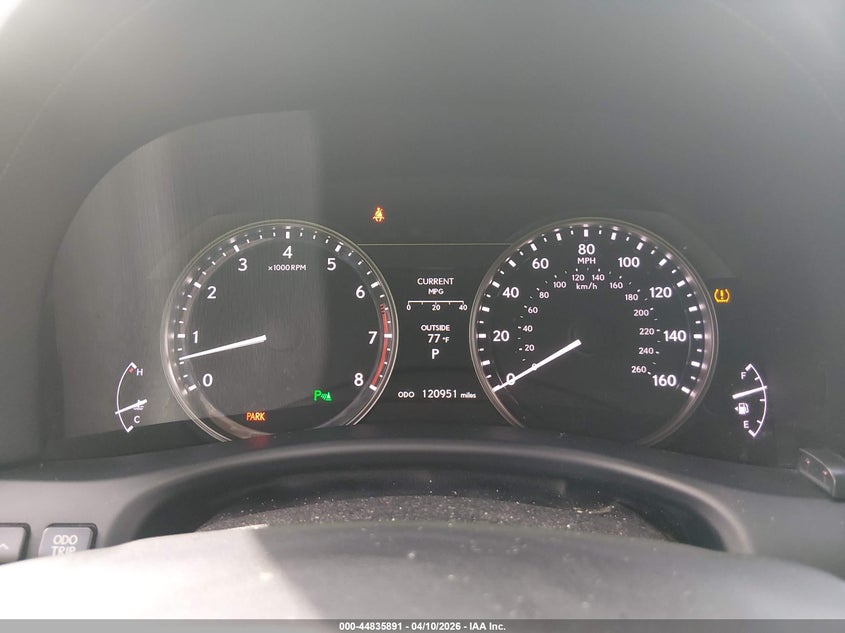 2015 Lexus Gs VIN JTHCE1BL9FA008675 IAAI salvage auction — REAR END, Rebuildable (Florida), sold $4,800 on 2026-07-21 (photo 7)