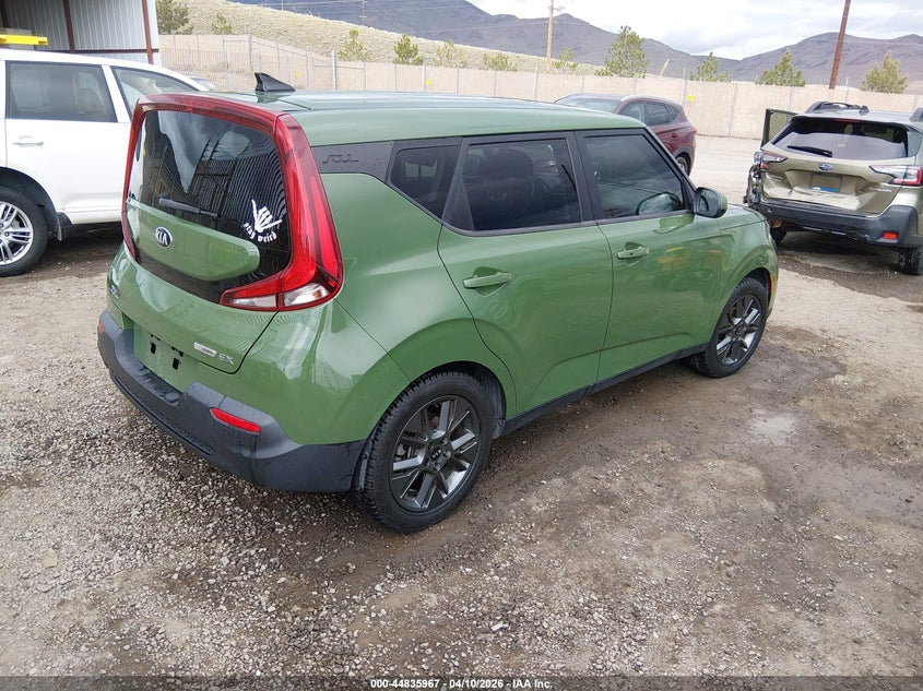 2021 Kia Soul VIN KNDJ33AU4M7127619 IAAI salvage auction — FRONT END, Salvage Title, sold $3,050 on 2026-07-31 (photo 4)