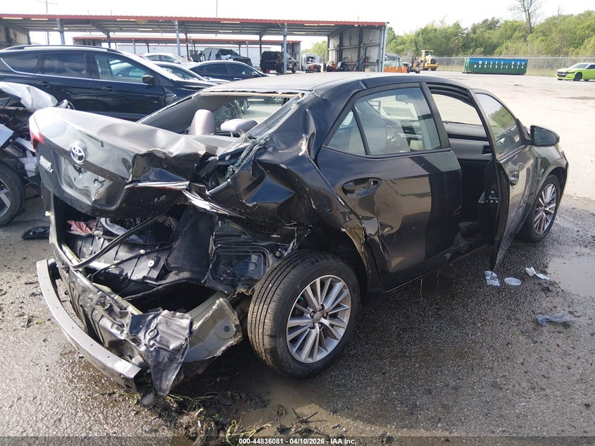 2015 Toyota Corolla VIN 5YFBURHE0FP311010 IAAI salvage auction — REAR END, Salvage Title, sold $25 on 2026-07-21 (photo 4)