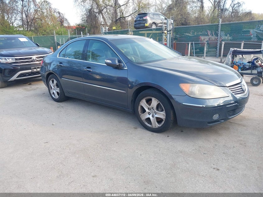 2005 Acura Rl VIN JH4KB16555C017960 IAAI salvage auction — FRONT END, Salvage (Texas), sold $300 on 2026-07-09 (photo 1)