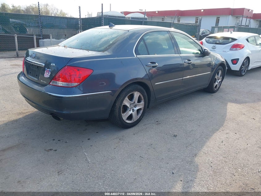 2005 Acura Rl VIN JH4KB16555C017960 IAAI salvage auction — FRONT END, Salvage (Texas), sold $300 on 2026-07-09 (photo 4)