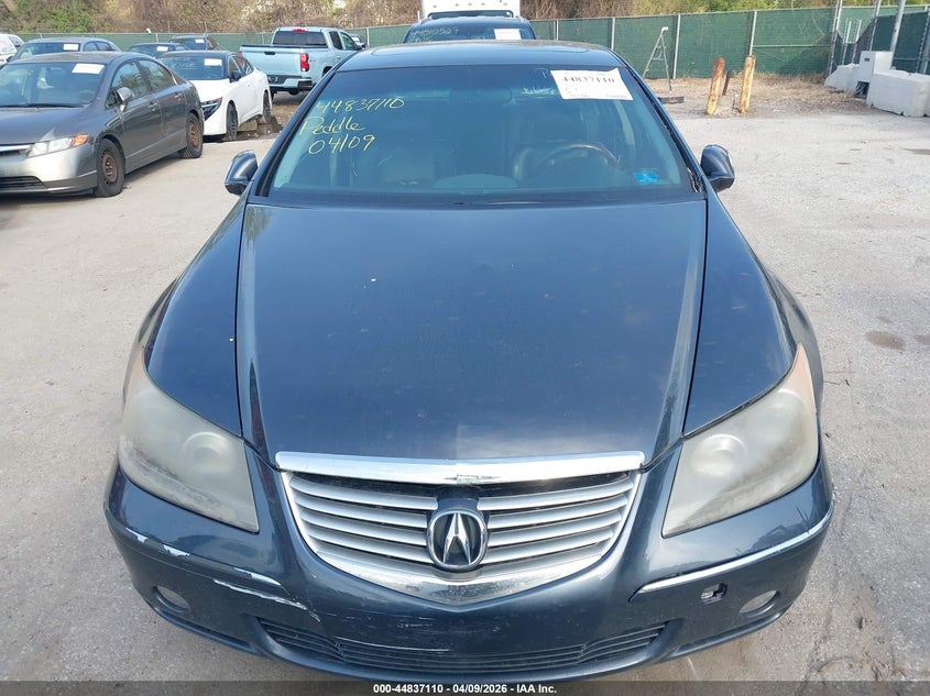 2005 Acura Rl VIN JH4KB16555C017960 IAAI salvage auction — FRONT END, Salvage (Texas), sold $300 on 2026-07-09 (photo 6)