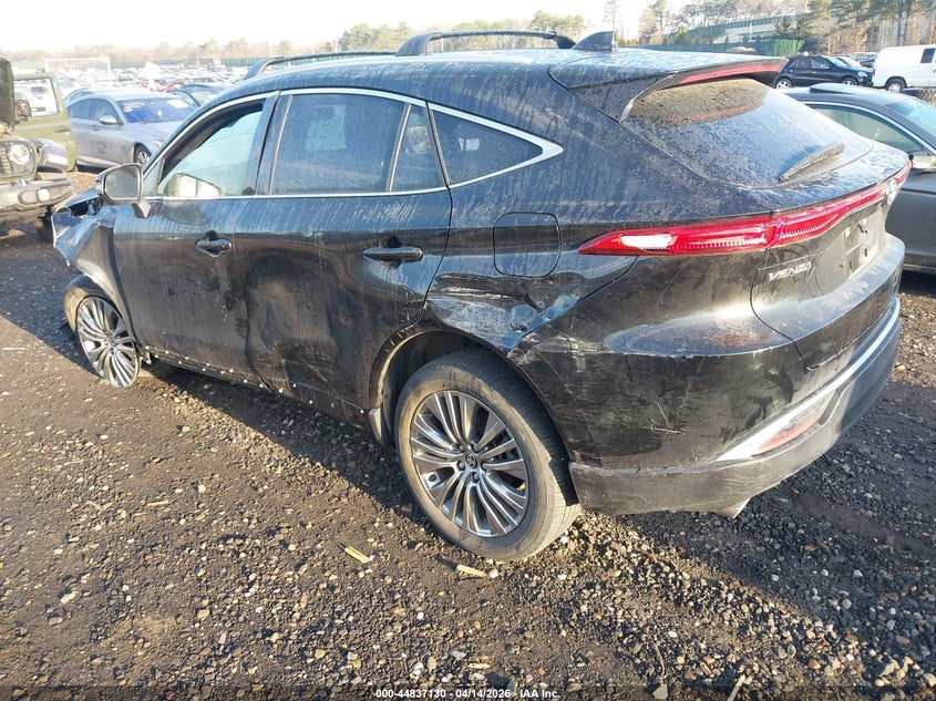 2022 Toyota Venza VIN JTEAAAAH1NJ096813 IAAI salvage auction — FRONT & REAR, Mv-907A (New York), sold $5,300 on 2026-07-28 (photo 3)