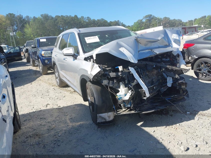 2021 Hyundai Palisade VIN KM8R34HE7MU270133 IAAI salvage auction — FRONT END, Salvage (Georgia), sold $4,100 on 2026-07-28 (photo 1)