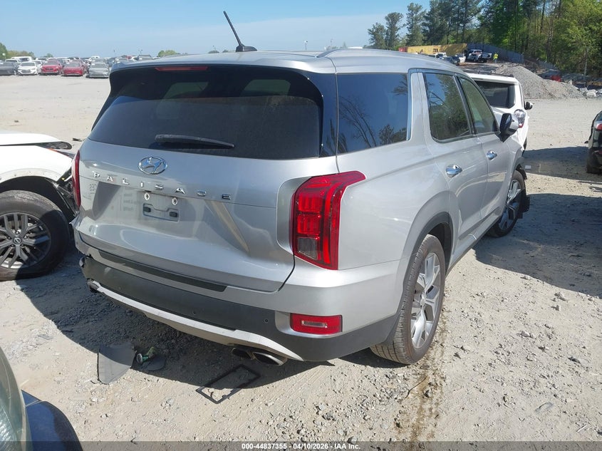 2021 Hyundai Palisade VIN KM8R34HE7MU270133 IAAI salvage auction — FRONT END, Salvage (Georgia), sold $4,100 on 2026-07-28 (photo 4)