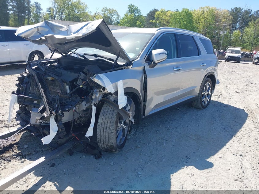 2021 Hyundai Palisade VIN KM8R34HE7MU270133 IAAI salvage auction — FRONT END, Salvage (Georgia), sold $4,100 on 2026-07-28 (photo 2)
